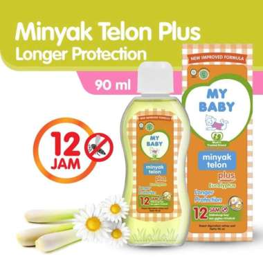 My Baby Minyak Telon Longer Protection 60ml, 90ml & 150ml 90ML