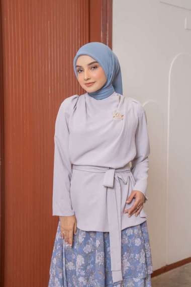 Klamby - Chana Blouse Glacier Gray XXL