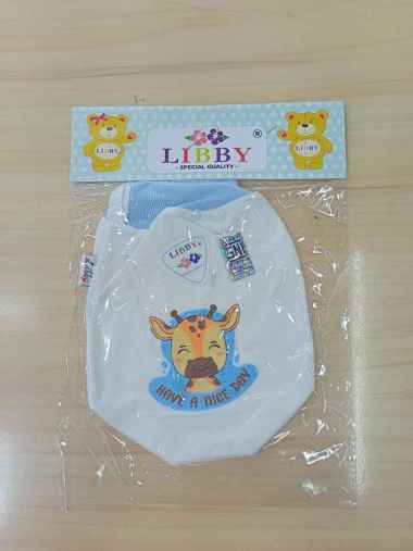 Waslap Libby Cotton Putih Oval Giraffe Have A Nice Day