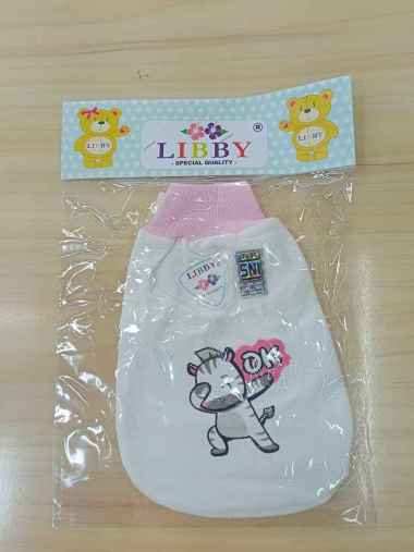 Waslap Libby Cotton Putih Oval Zebra Ok