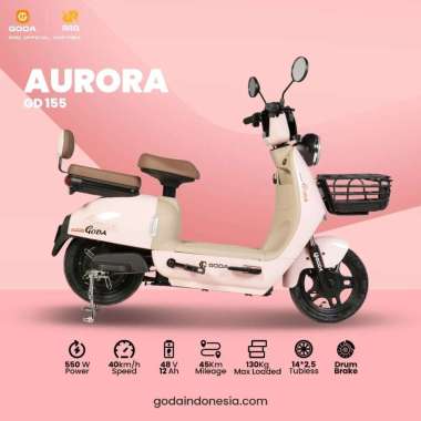Sepeda Listrik Goda GD 155 Pink