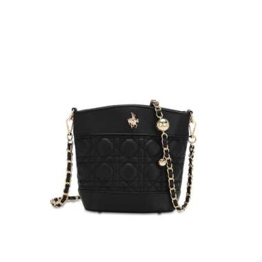 Swiss Polo Baubles Chain Shoulder Bag / Sling Bag / Crossbody Bag (Tas Bahu Wanita / Tas Selempang W