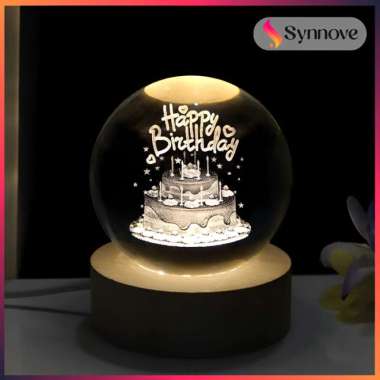 Lampu Kamar Aesthetic bola Kristal Lampu Led Kamar Tidur Lampu Led Usb Lampu Tidur Colok AK-28