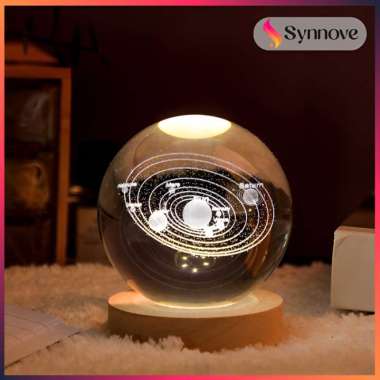 Lampu Kamar Aesthetic bola Kristal Lampu Led Kamar Tidur Lampu Led Usb Lampu Tidur Colok AK-01