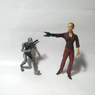 Terminator Girl Figure Devil Skull Robocop Robot Skeleton Rare Jadul