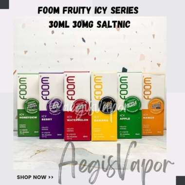 FOOM ICY SERIES SALTNIC 30ML 30MG ICYMANGO
