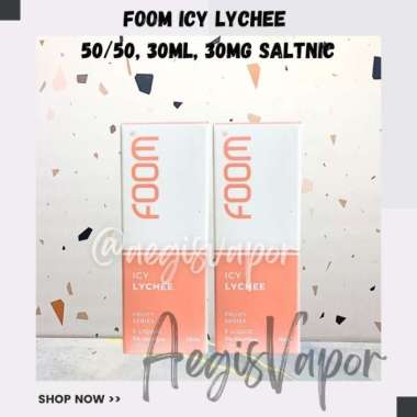 FOOM ICY SERIES SALTNIC 30ML 30MG ICYLYCHEE