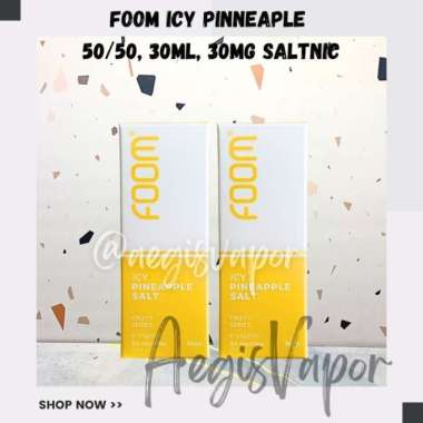 FOOM ICY SERIES SALTNIC 30ML 30MG ICYPINAPPLE
