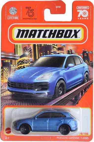 Matchbox / Match Box Porsche Cayenne Turbo, Biru