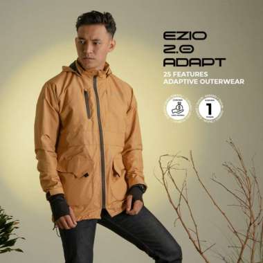 Jaket EZIO ADAPT - Iwearzule Deep Black XXXL