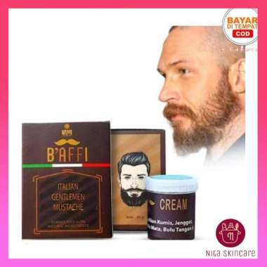 Original Baffi Cream Penumbuh Kumis Jenggot Brewok Krim Penumbuh Kumis Penumbuh Rambut