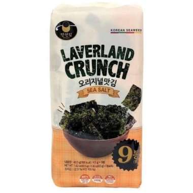LAVERLAND CRUNCH SEA SALT 45GR