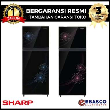 Kulkas 2 Pintu Sharp SJ-237MG DB/DP Kapasitas 187 Liter