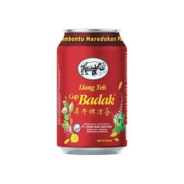 Liang Teh Cap Badak Kaleng 320 ml - Meredakan Panas Dalam