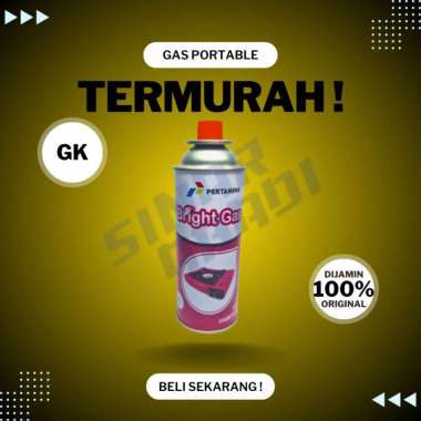 Bright Gas Kaleng Kompor Portable