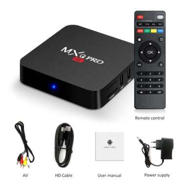 Smart TV BOX TRIPSKY ANDROID TV BOX MXQ PRO 4K SUPPORT WIFI 2+16GB - mxq pro mxq pro