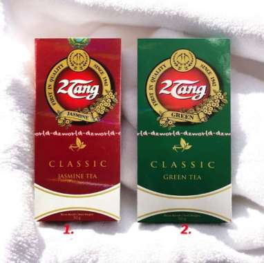2Tang Classic Jasmine Green Tea Teh Menurunkan Kolesterol Classic Jasmin Tea 50gr 2 Tang Teh 2Tang T