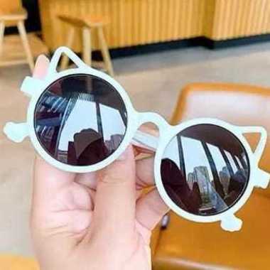 Kacamata Anak Trend Fashion Kacamata Anak Bentuk Telinga Kucing Putih