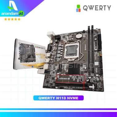 QWERTY H110 Intel LGA1151 DDR4 NVMe Motherboard