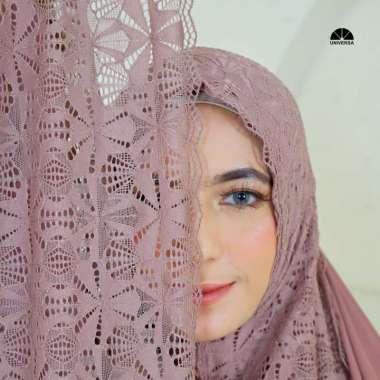 UNIVERSA Mukena - ROSEWOOD, Mukena Silk Premium | Mukena Dewasa | Mukena Mahar/Seserahan ROSEWOOD