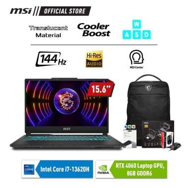 MSI Cyborg 15 A13VFK 1434ID i7-13620H RTX4060 16GB 1TB SSD 15.6" FHD 144Hz