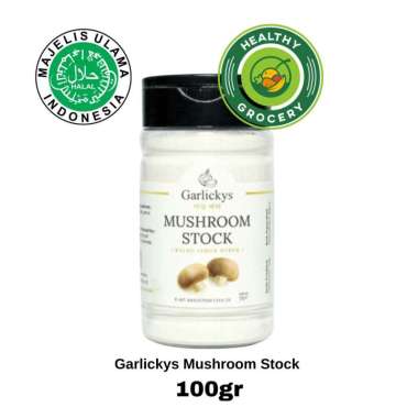 Garlickys Mushroom Stock 100gr / Kaldu Jamur Bubuk