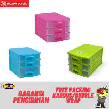 Laci Mini Susun 3 Plastik - TIVOLI BOX 220 (3S) MP MASPION