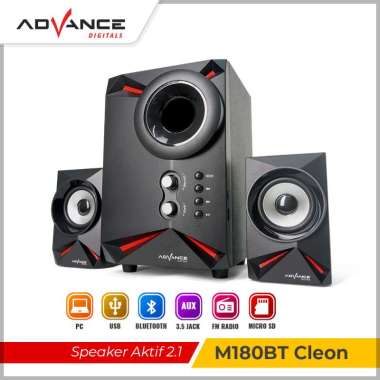 Advance M-180BT Cleon Speaker Multimedia Aktif Bluetooth Speaker Subwoofer