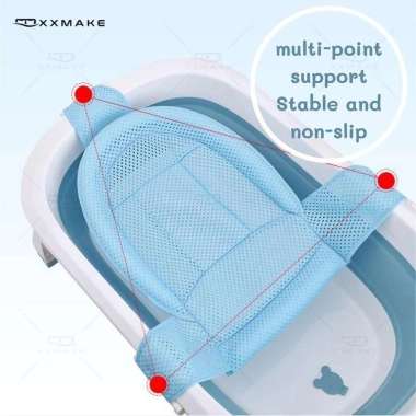 Jaring bak mandi bayi anti slip anti tenggelam Baby Bath Helper Bantal Mandi Anak Bayi Alas Bather B