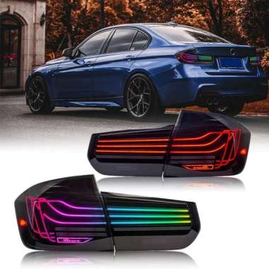 Stop lamp Lampu Belakang Bmw F30/F35 Seri 3 2012-2019 RGB Version CSL M4 Laser Model Ceremony Light