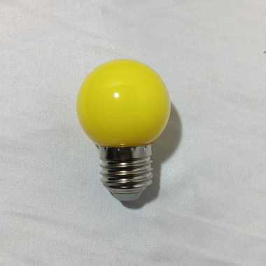 LAMPU LED HIAS PINGPONG 3 WATT BOHLAM LAMPU HIAS WARNA WARNI E27 kuning