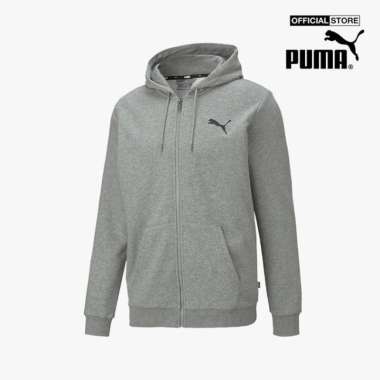 Jacket Puma ESS Small Logo FZ Hoodie TR Medium Gray 586704 53 International ​- M