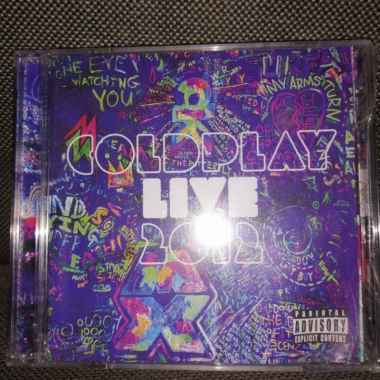 CD DVD Coldplay live 2012 original