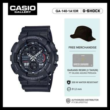 G-Shock Jam Tangan Pria GA-140-1A1DR Original Magnetic Resistant