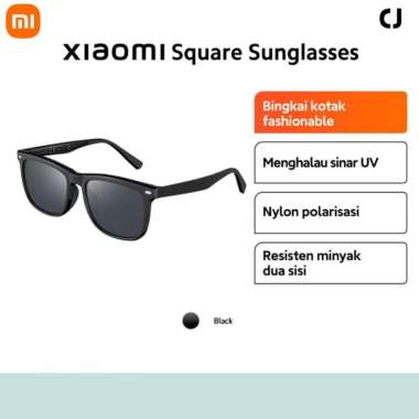 Xiaomi Square Sunglasses Kacamata Xiaomi Bingkai Kotak Fashionable - Menghalau Sinar UV