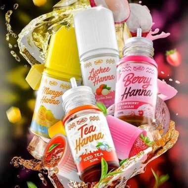 Liquid Hanna Pods Series Berry Hanna Mango Hanna Tea Hanna Lychee Hanna Apple Hanna 30ml 15mg Waterm