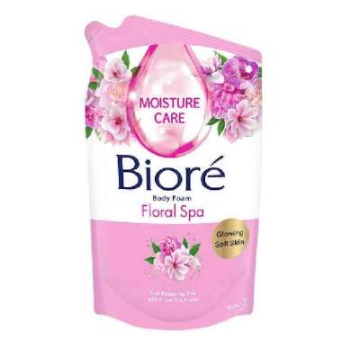 Biore Sabun Mandi Cair Floral Spa Refill 400 ml