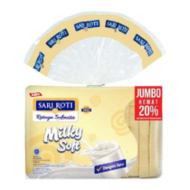 Sari Roti Tawar Soft Rasa Susu Jumbo 540 g
