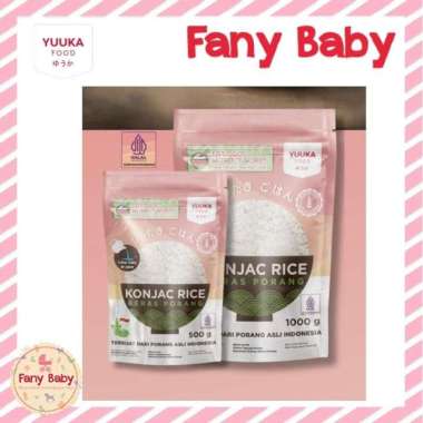 YUUKA FOOD KONJAC RICE | BERAS RENDAH KALORI / RENDAH GULA 1000GR