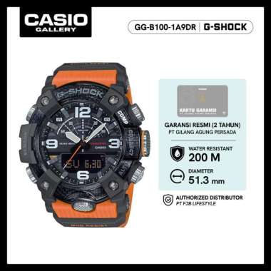 G-Shock Mudmaster Jam Tangan Original GG-B100-1A9DR Analog Digital