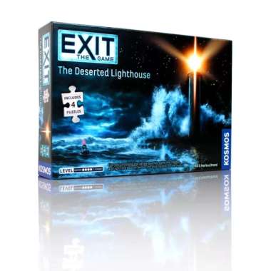 Exit: The Game + Puzzle – The Deserted Lighthouse Board Game