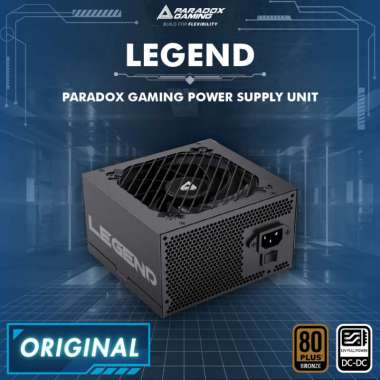 PSU PARADOX GAMING LEGEND 750 WATT | 80 PLUS BRONZE | FLAT CABLE