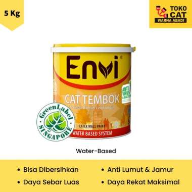 CAT TEMBOK WANGI ENVI 5 KG