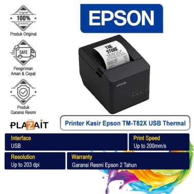Printer Kasir Epson TM-T82X TMT82X TM-T82 X USB Thermal