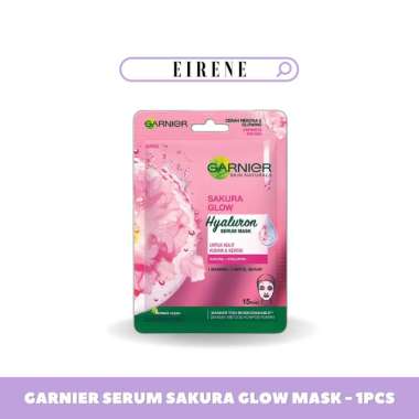 Garnier Masker Serum Wajah / Garnier Serum Mask - 28gr Sakura Glow