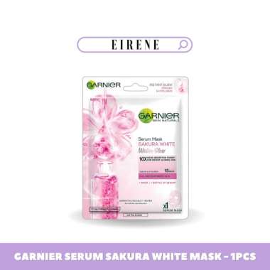 Garnier Masker Serum Wajah / Garnier Serum Mask - 28gr Sakura White
