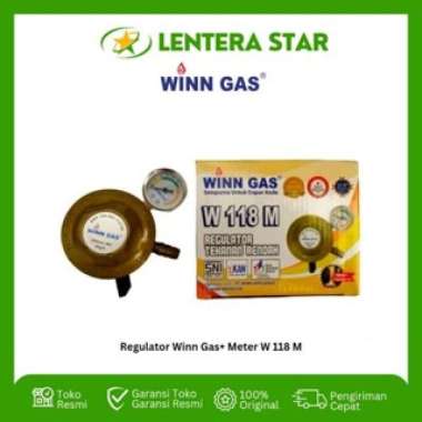 Regulator + Meter Winn Gas W 118 M Gas Regulator W-118 M YELLOW