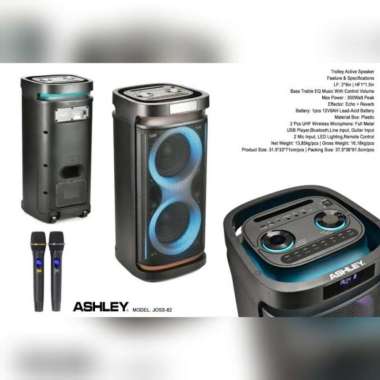 Speaker Ashley Joss 82 Portable Bluetooth Party Speaker with microphone wireless Ashley Joss82