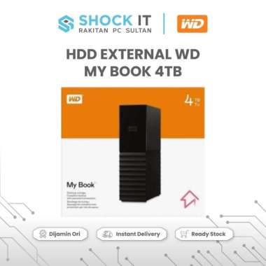 HDD EXTERNAL WD MY BOOK 4TB