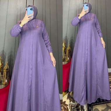 GAMIS AMANDA TWILL GAMIS CANTIK POLOS BUSUI GAMIS NONGKRONG KEKINIAN GAMIS MURAH Ld120cm (Jumbo) A